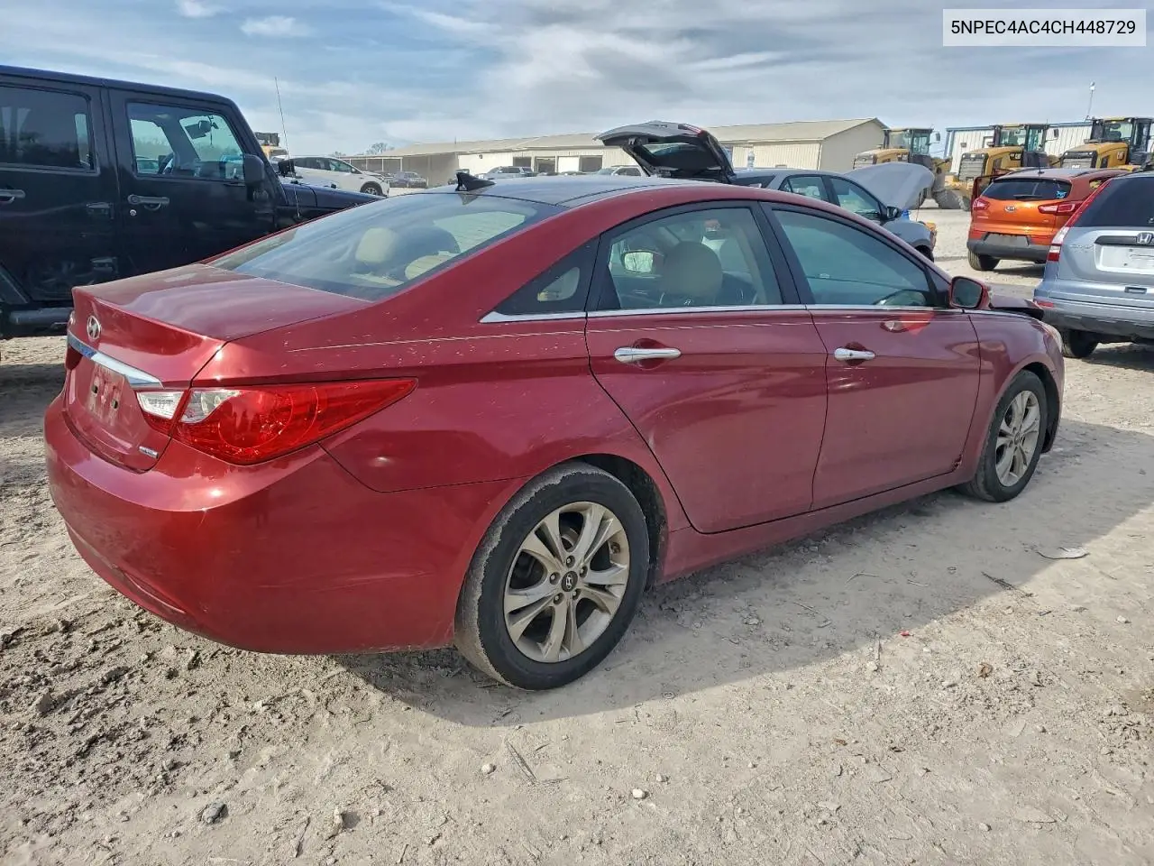 5NPEC4AC4CH448729 2012 Hyundai Sonata Se