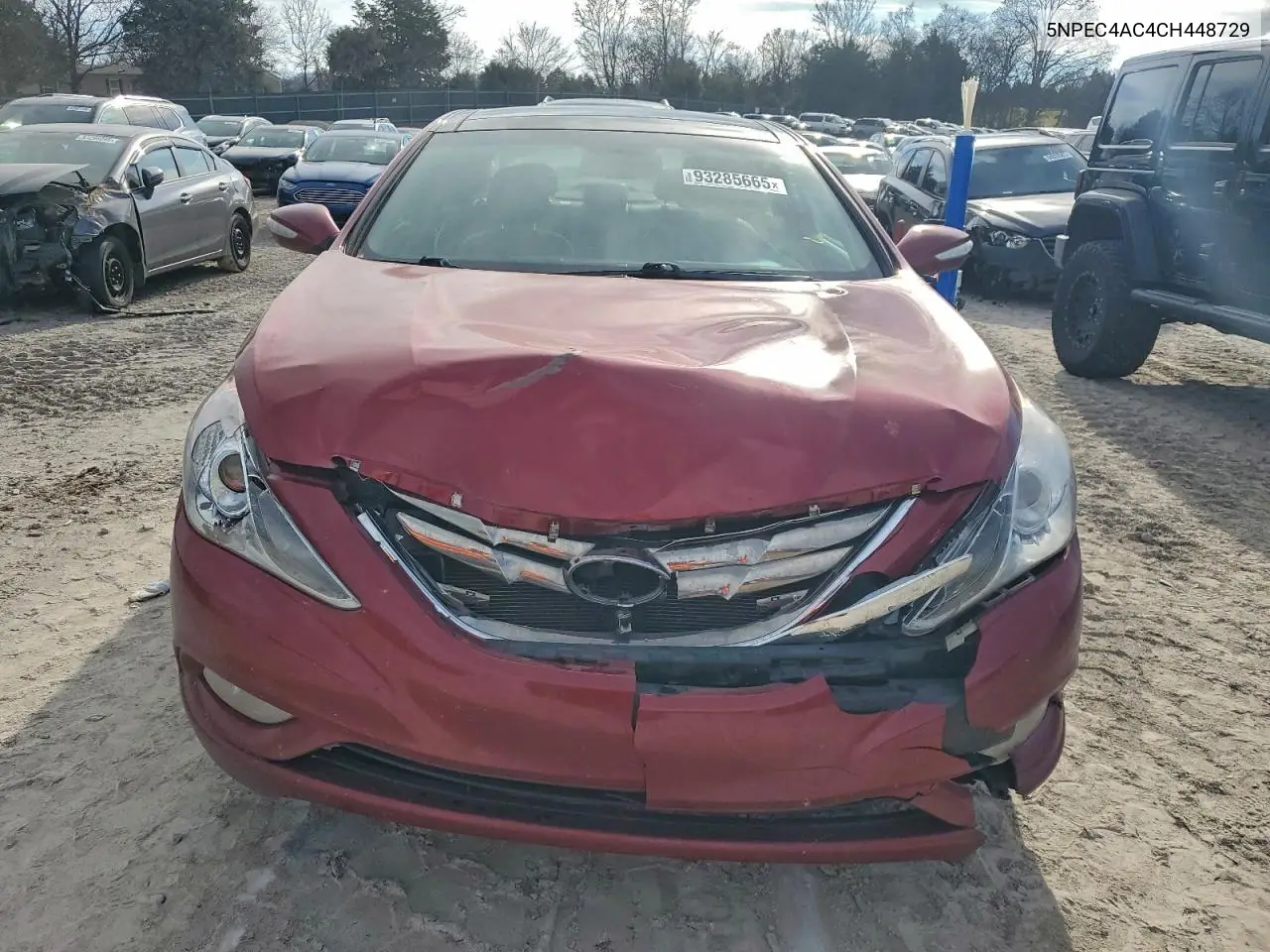 5NPEC4AC4CH448729 2012 Hyundai Sonata Se