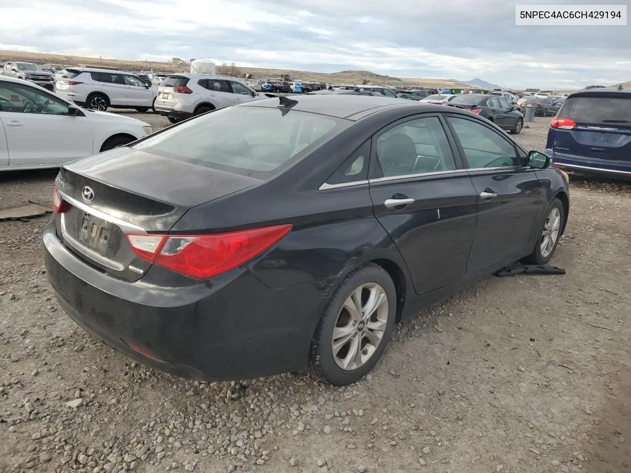 5NPEC4AC6CH429194 2012 Hyundai Sonata Se