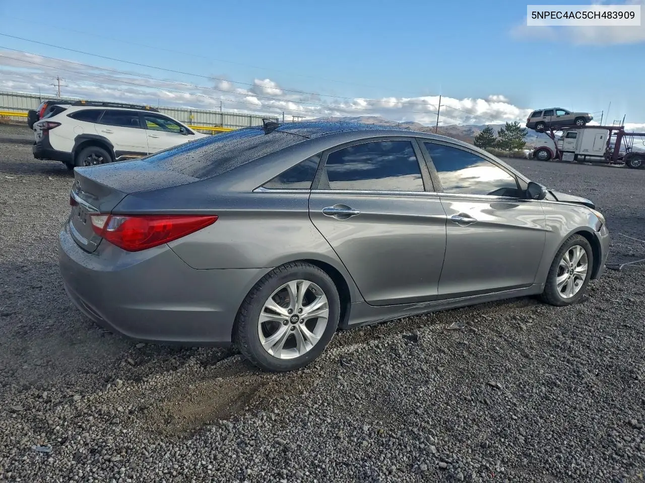 5NPEC4AC5CH483909 2012 Hyundai Sonata Se