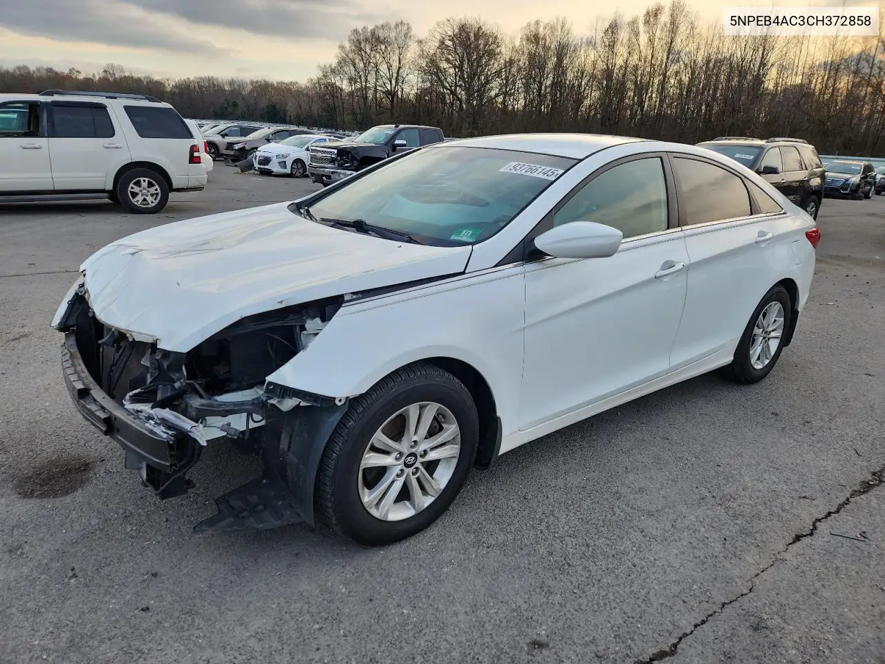 5NPEB4AC3CH372858 2012 Hyundai Sonata Gls