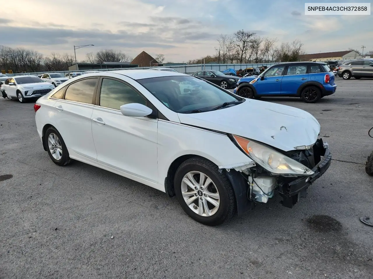 5NPEB4AC3CH372858 2012 Hyundai Sonata Gls
