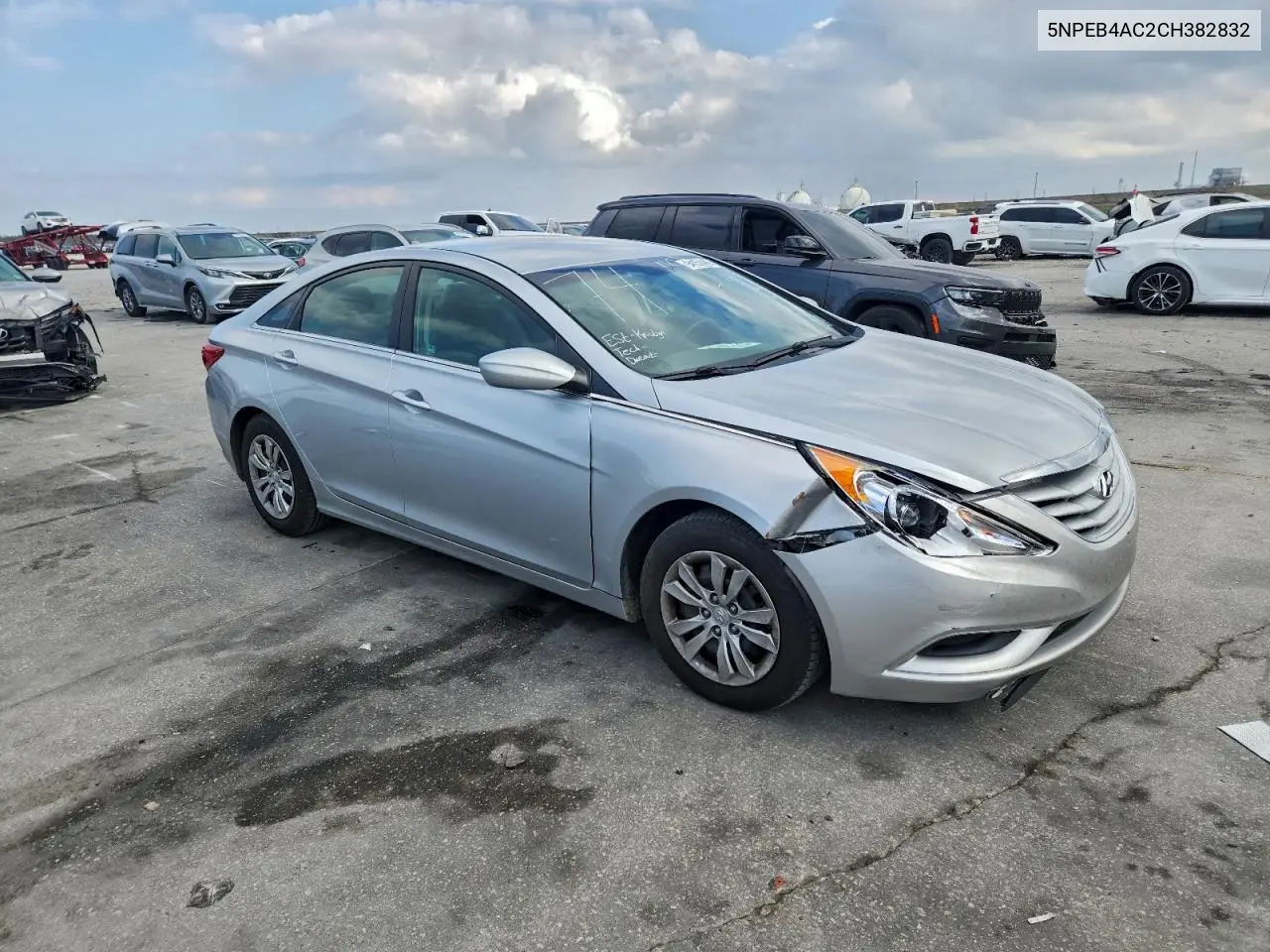 5NPEB4AC2CH382832 2012 Hyundai Sonata Gls