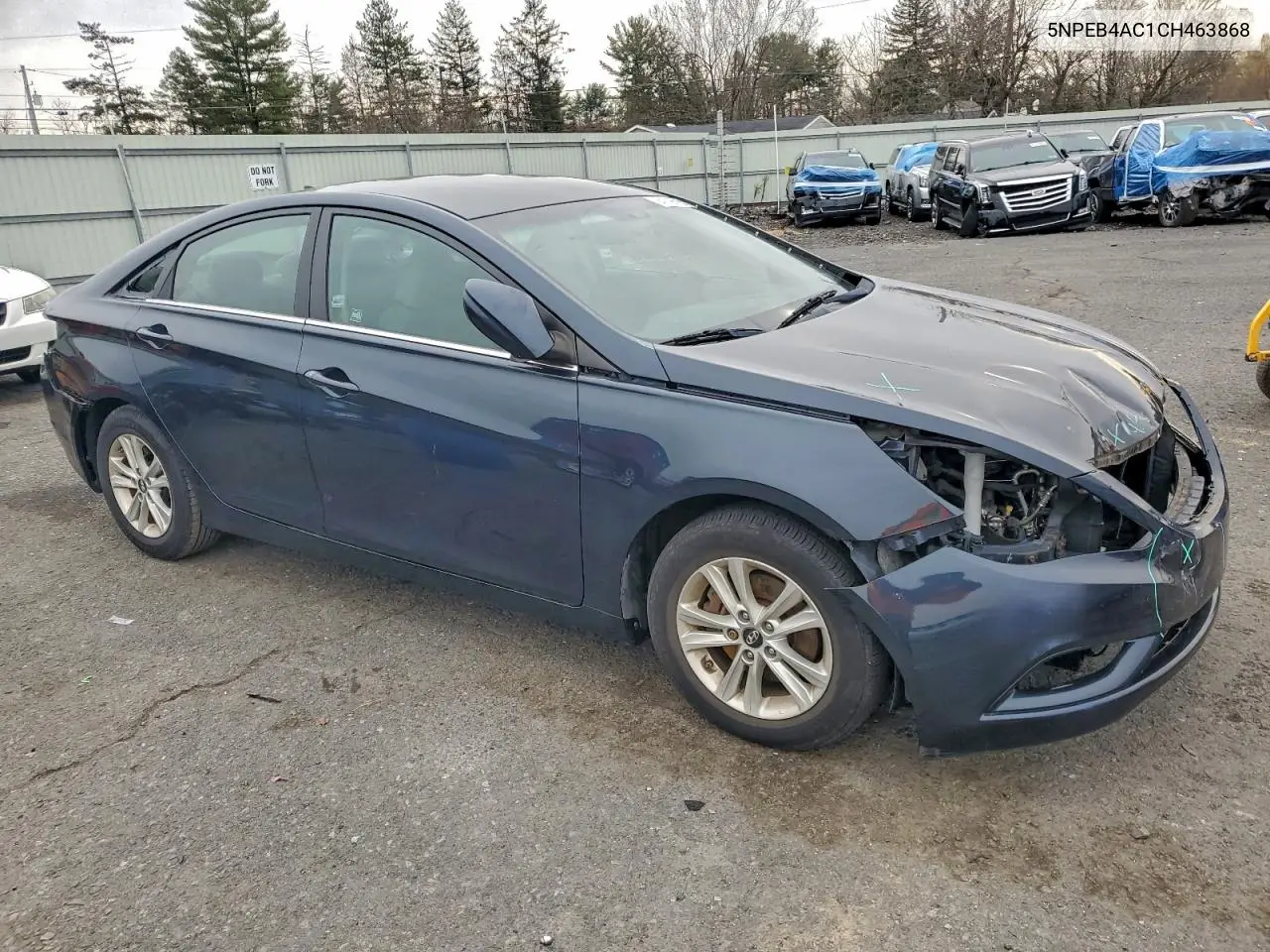 5NPEB4AC1CH463868 2012 Hyundai Sonata Gls