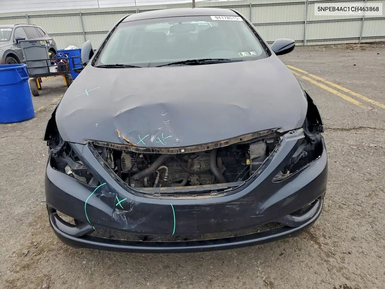 5NPEB4AC1CH463868 2012 Hyundai Sonata Gls