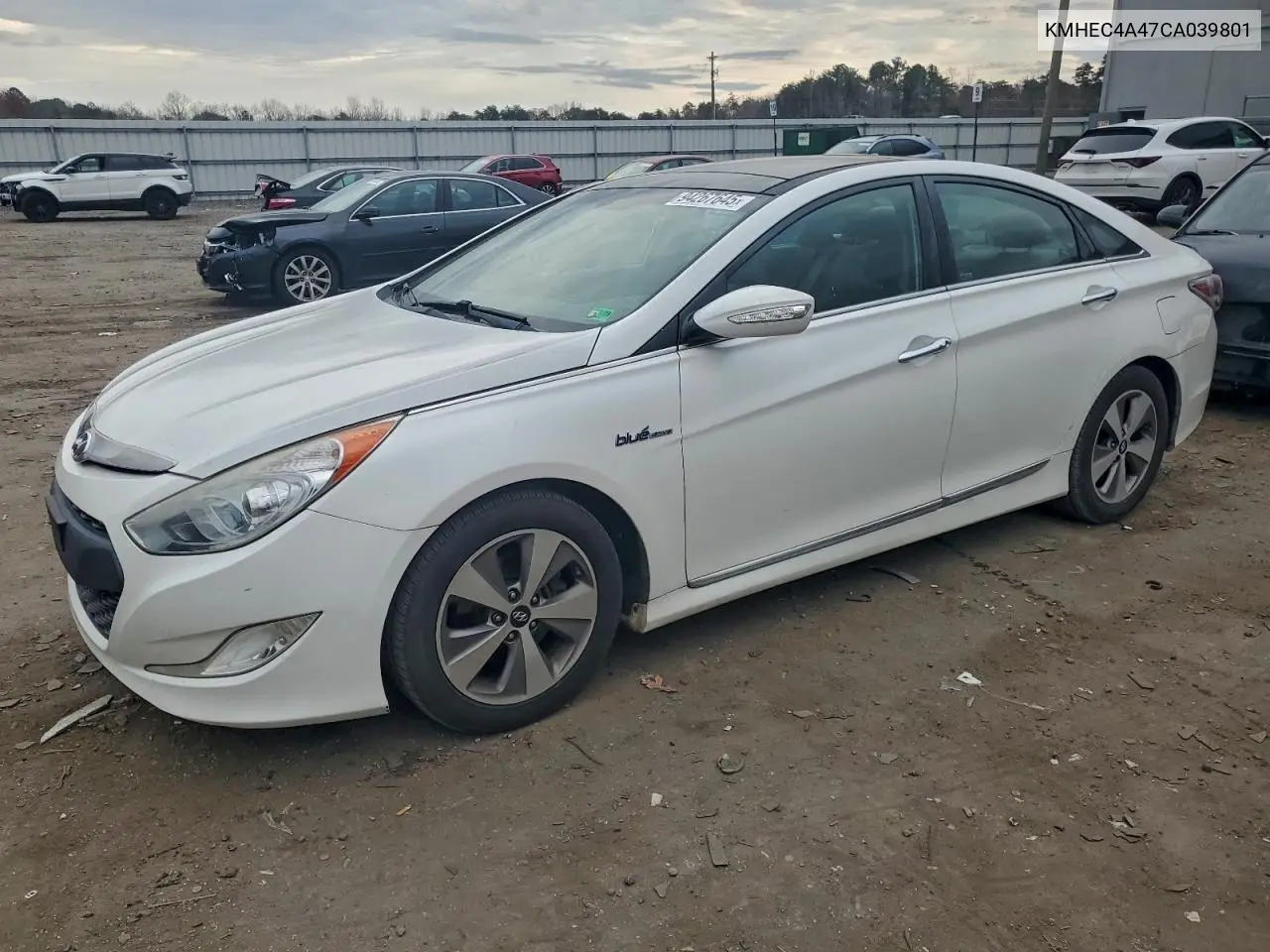 KMHEC4A47CA039801 2012 Hyundai Sonata Hybrid