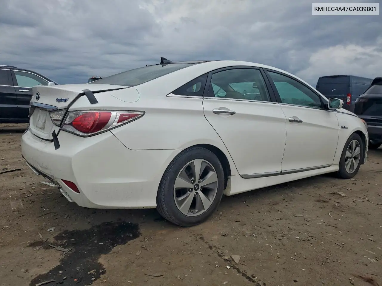 KMHEC4A47CA039801 2012 Hyundai Sonata Hybrid