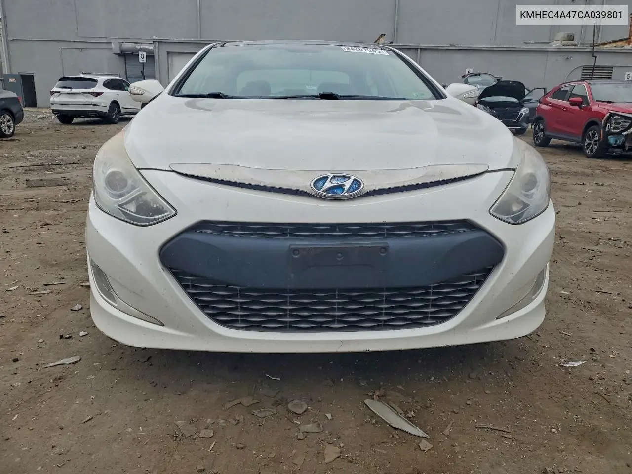 KMHEC4A47CA039801 2012 Hyundai Sonata Hybrid