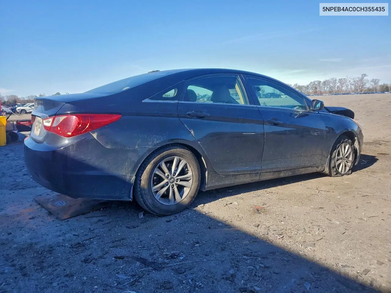 5NPEB4AC0CH355435 2012 Hyundai Sonata Gls