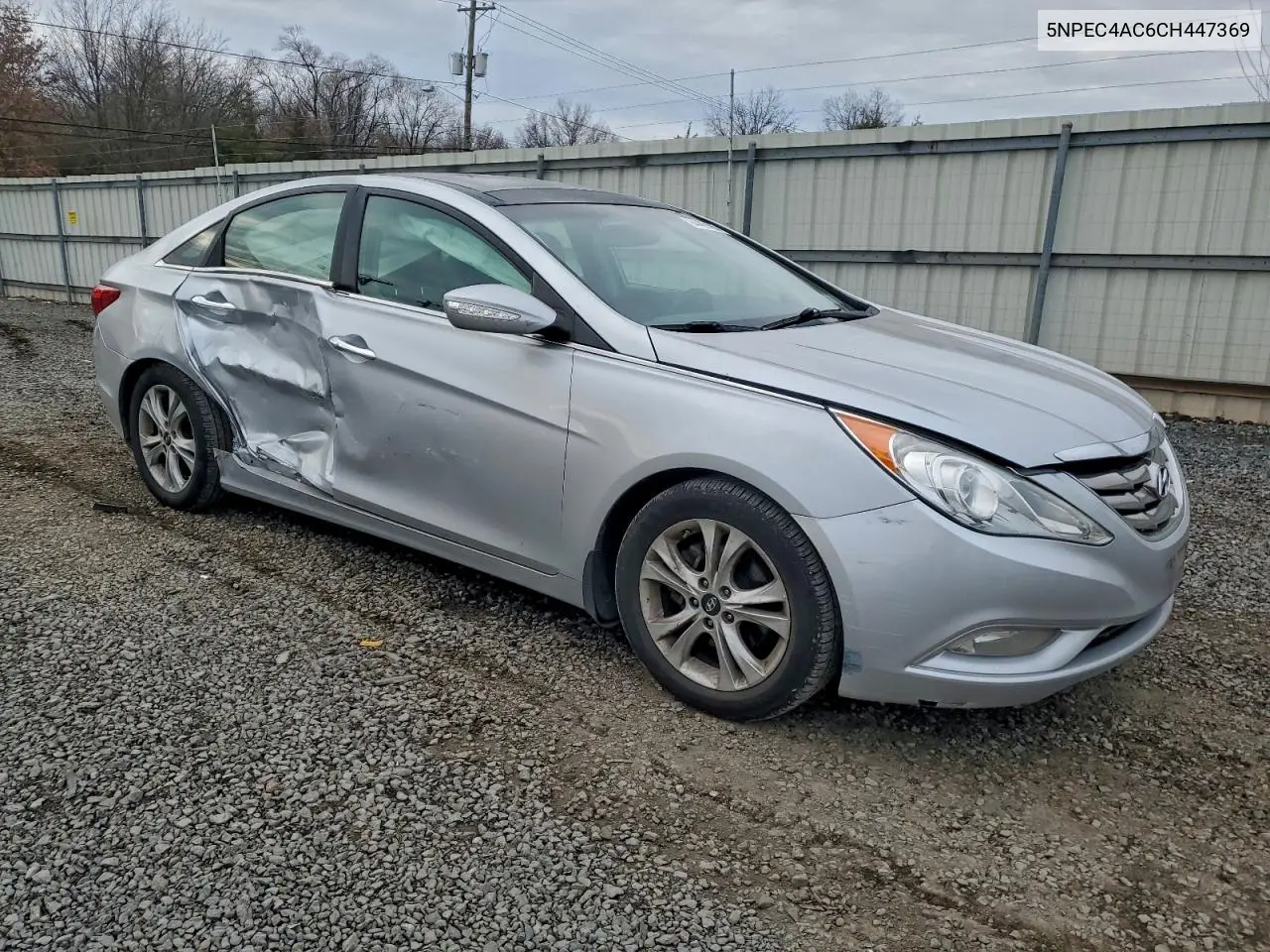 5NPEC4AC6CH447369 2012 Hyundai Sonata Se