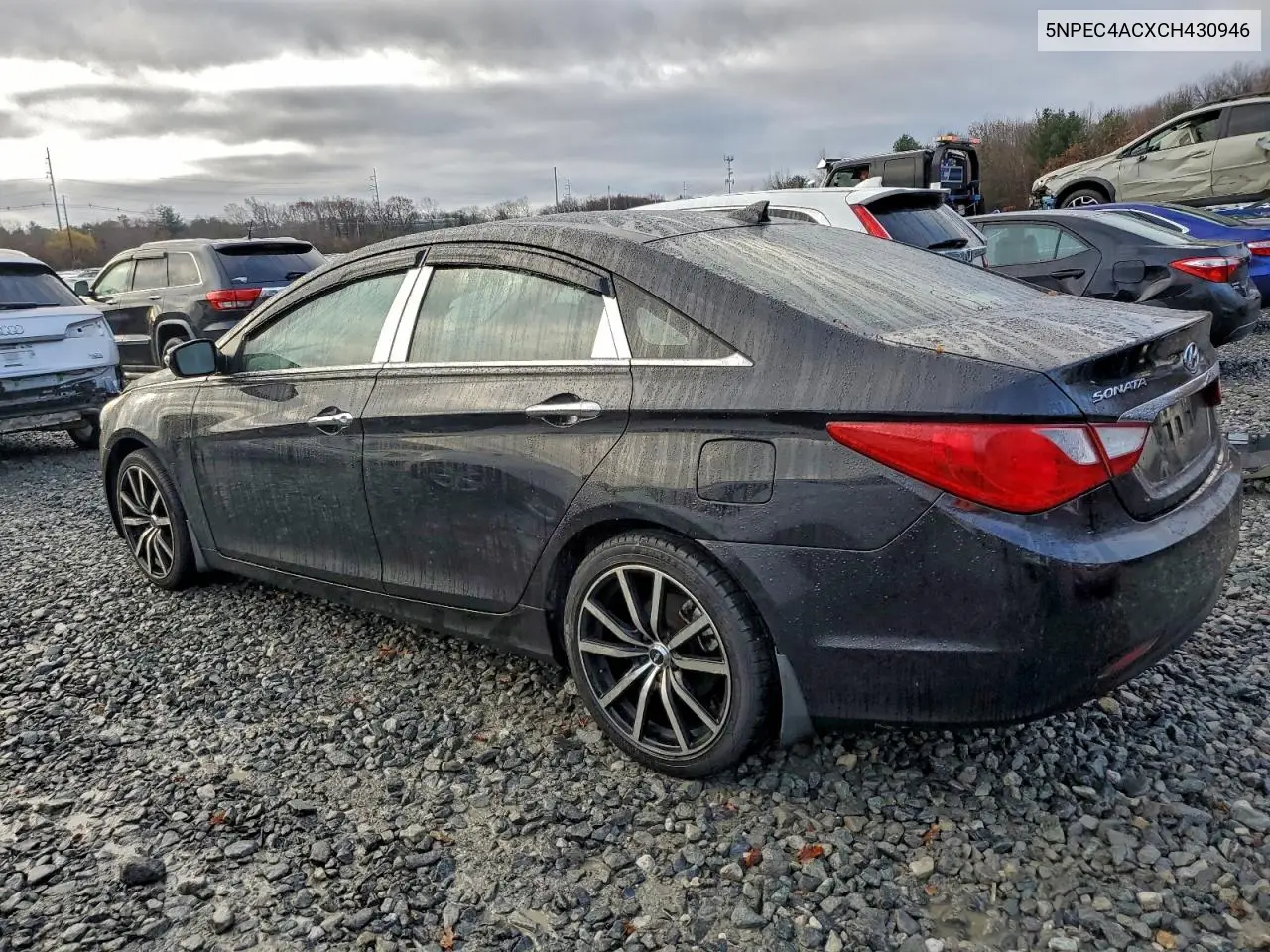 5NPEC4ACXCH430946 2012 Hyundai Sonata Se