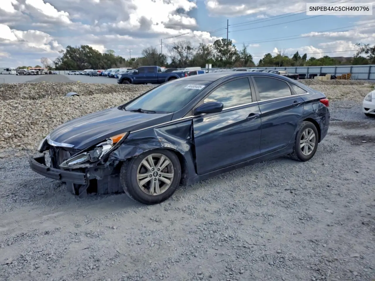5NPEB4AC5CH490796 2012 Hyundai Sonata Gls