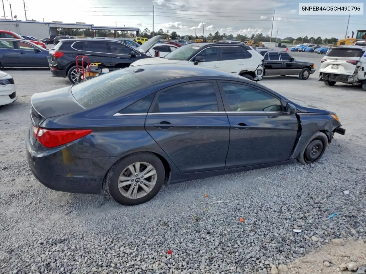 5NPEB4AC5CH490796 2012 Hyundai Sonata Gls
