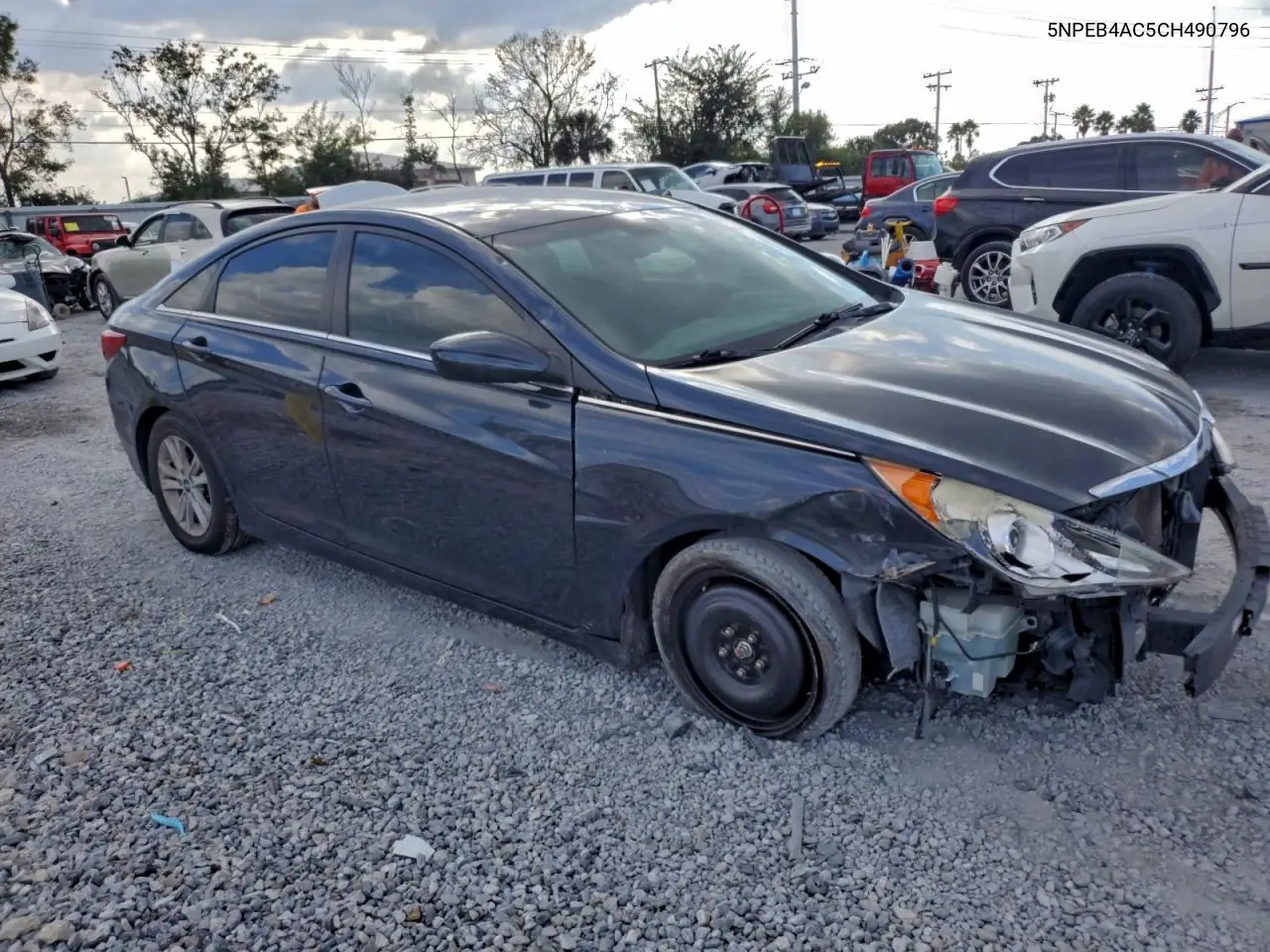 5NPEB4AC5CH490796 2012 Hyundai Sonata Gls