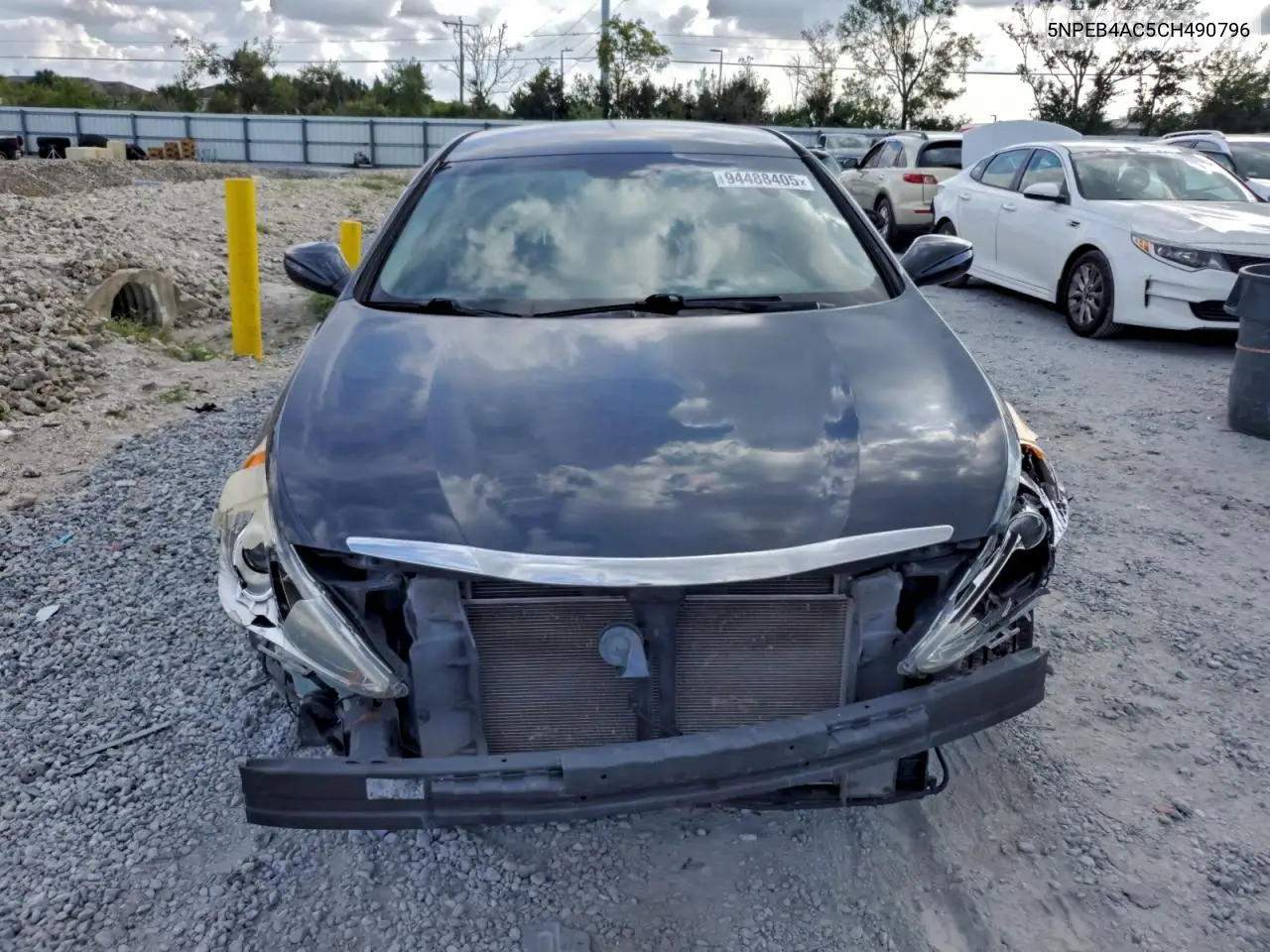 5NPEB4AC5CH490796 2012 Hyundai Sonata Gls