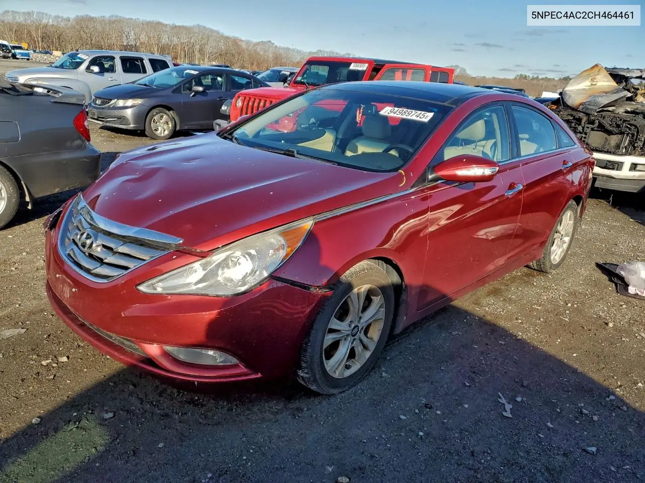 5NPEC4AC2CH464461 2012 Hyundai Sonata Se
