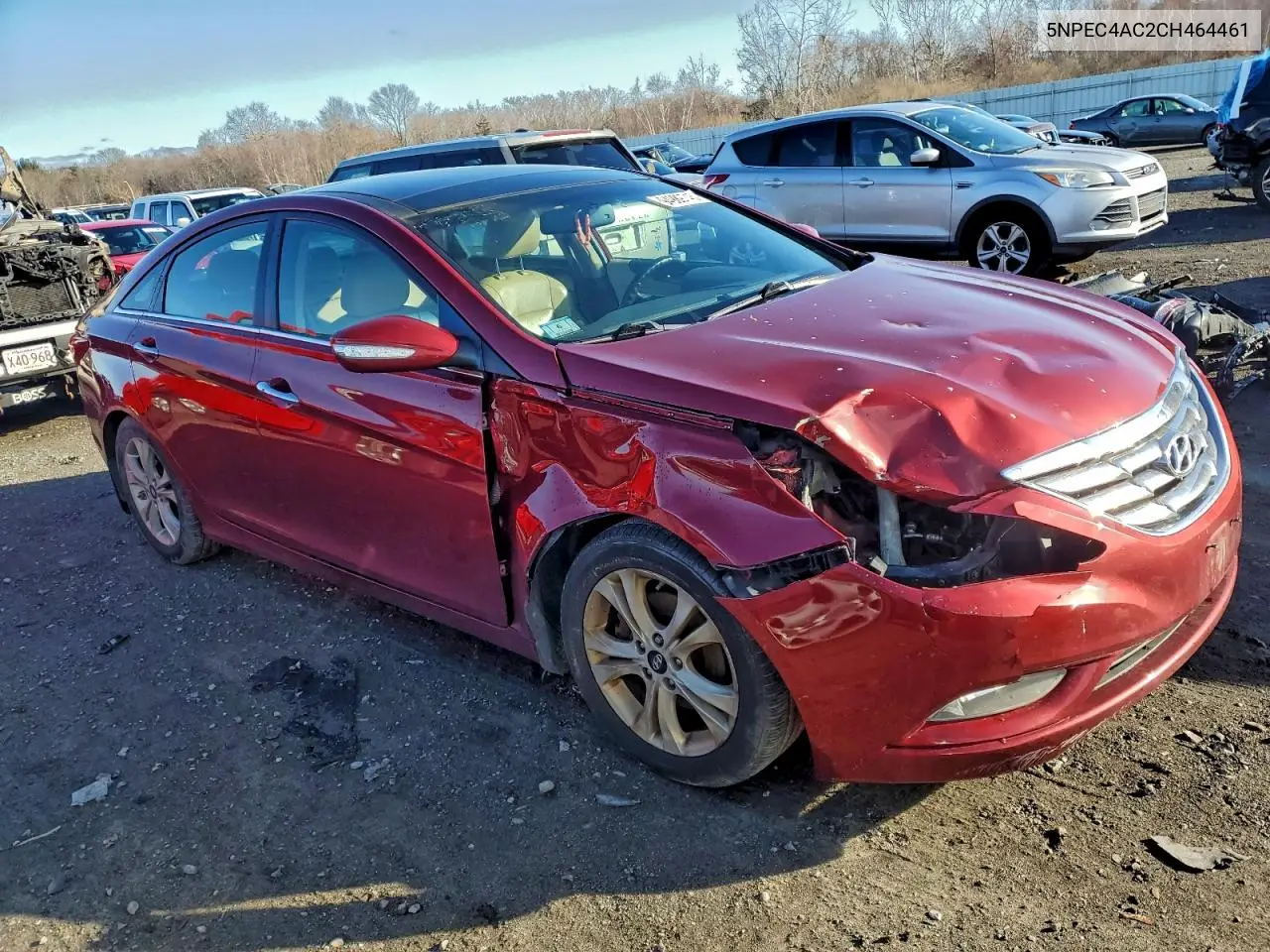 5NPEC4AC2CH464461 2012 Hyundai Sonata Se