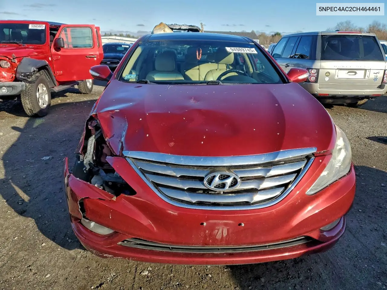 5NPEC4AC2CH464461 2012 Hyundai Sonata Se