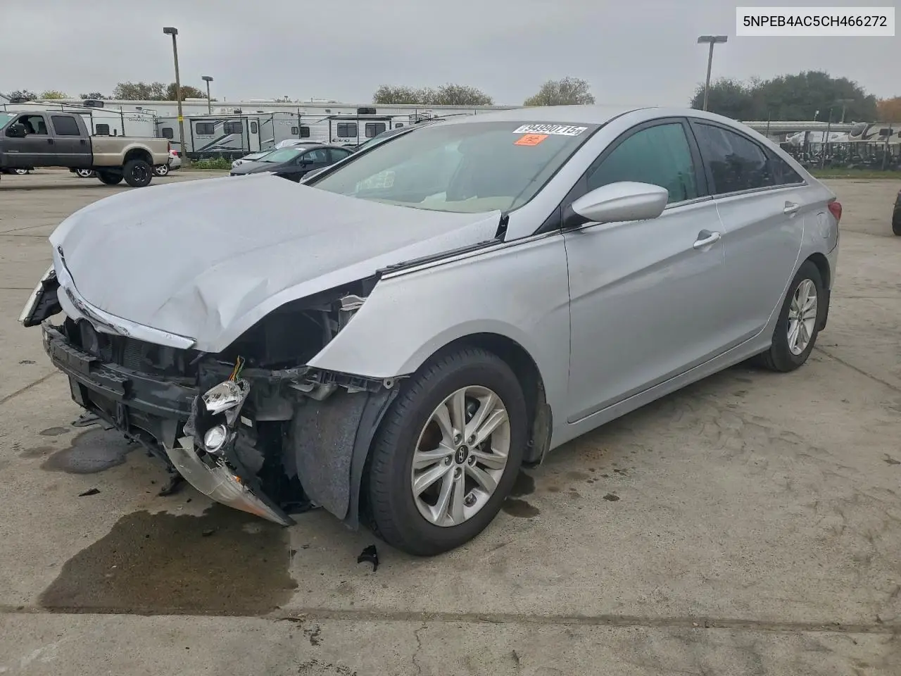 5NPEB4AC5CH466272 2012 Hyundai Sonata Gls
