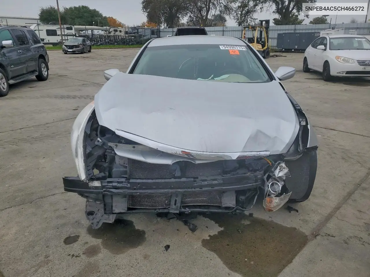 5NPEB4AC5CH466272 2012 Hyundai Sonata Gls