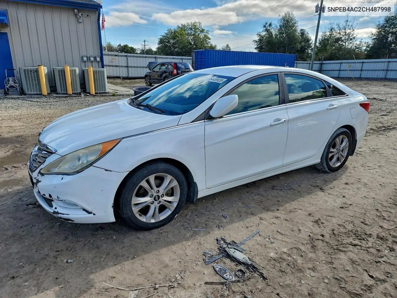 5NPEB4AC2CH487998 2012 Hyundai Sonata Gls