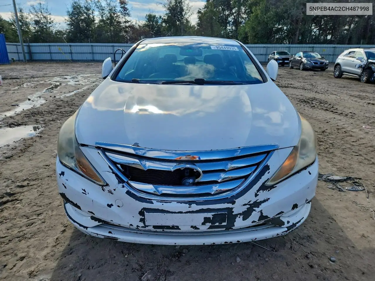 5NPEB4AC2CH487998 2012 Hyundai Sonata Gls