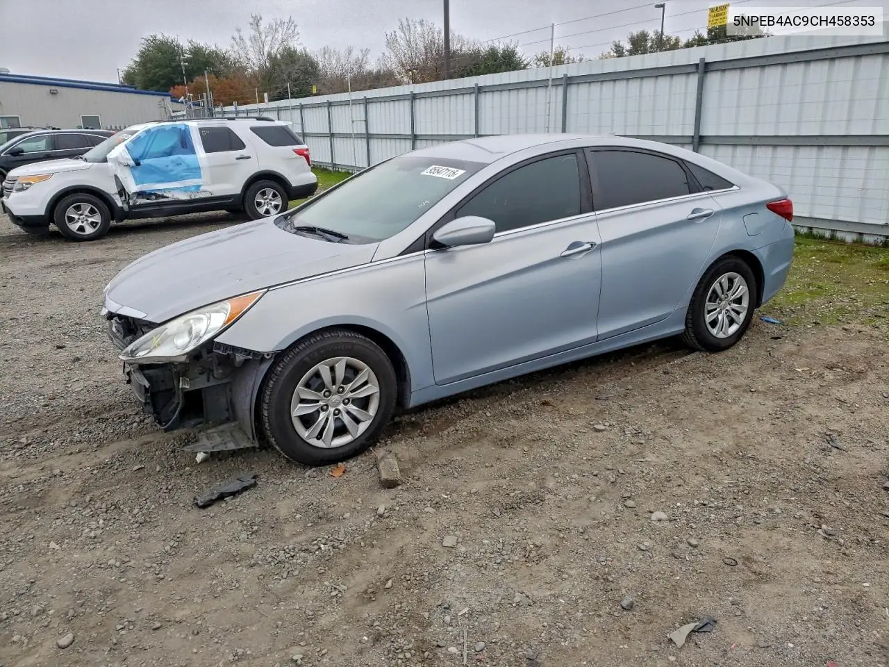 5NPEB4AC9CH458353 2012 Hyundai Sonata Gls