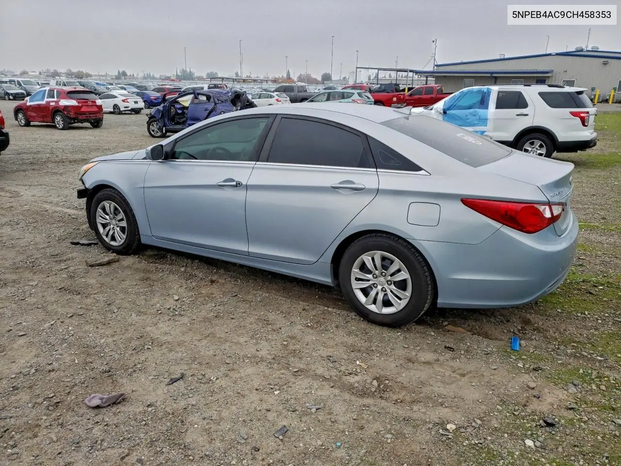 5NPEB4AC9CH458353 2012 Hyundai Sonata Gls