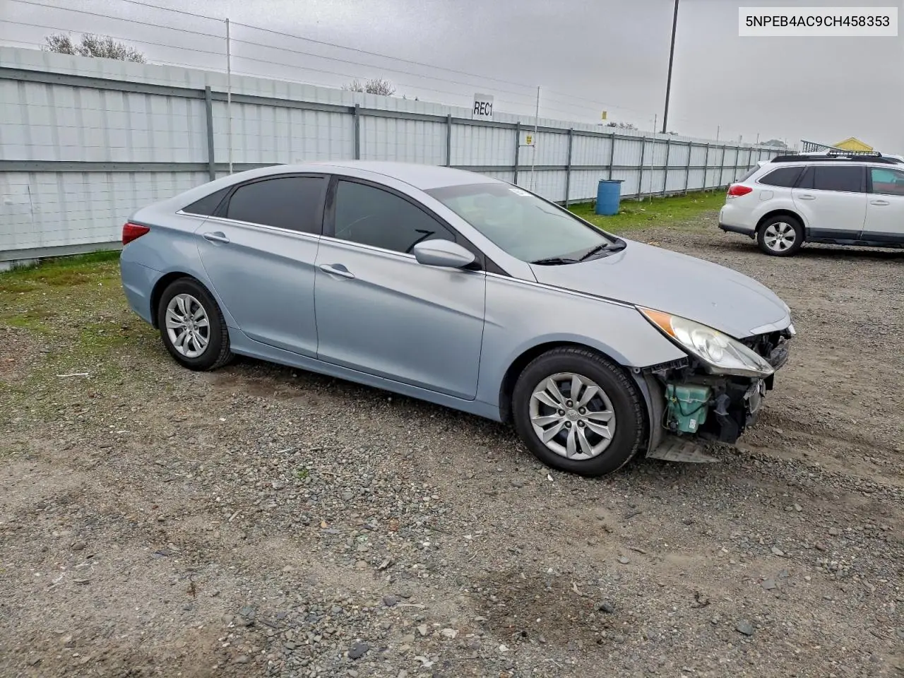5NPEB4AC9CH458353 2012 Hyundai Sonata Gls