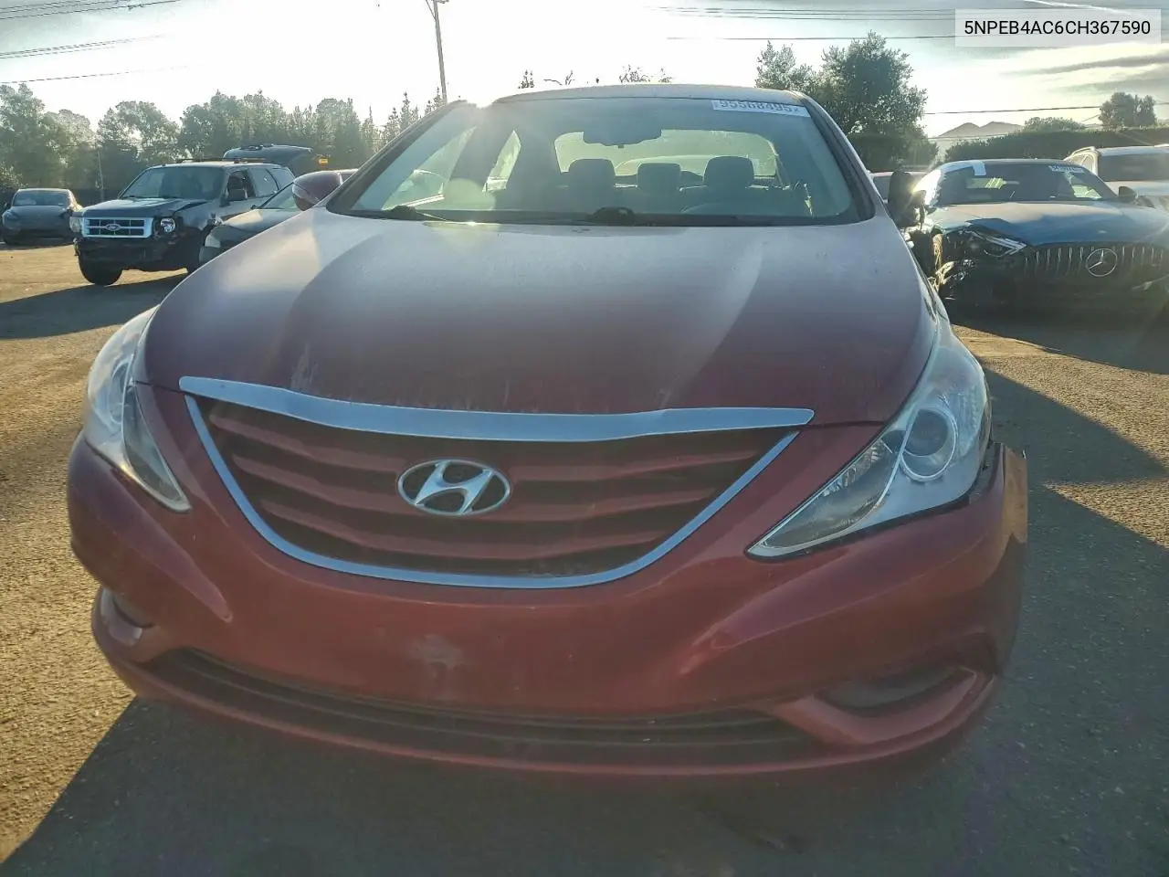 5NPEB4AC6CH367590 2012 Hyundai Sonata Gls