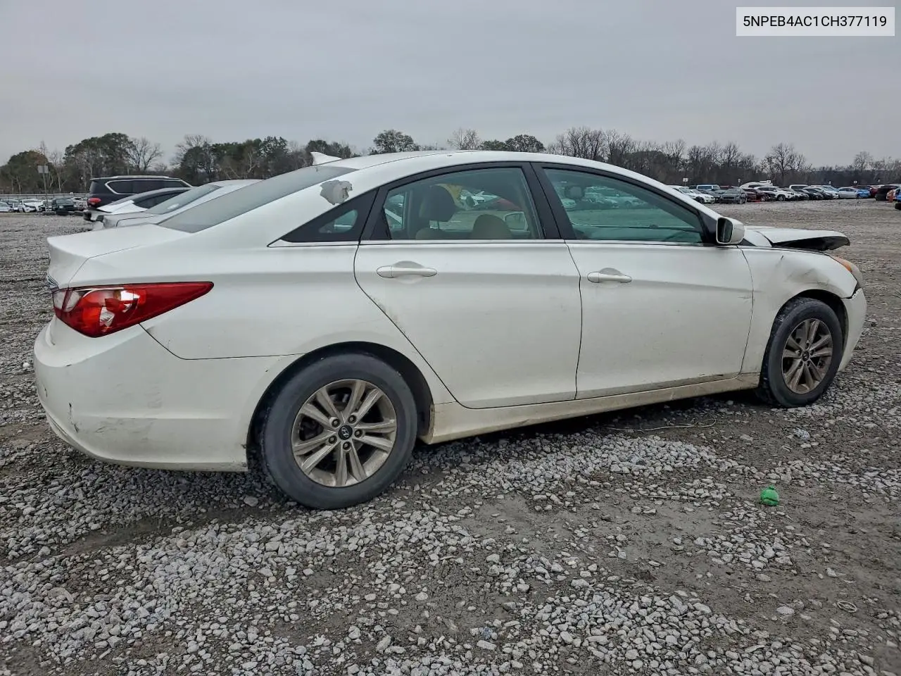 5NPEB4AC1CH377119 2012 Hyundai Sonata Gls