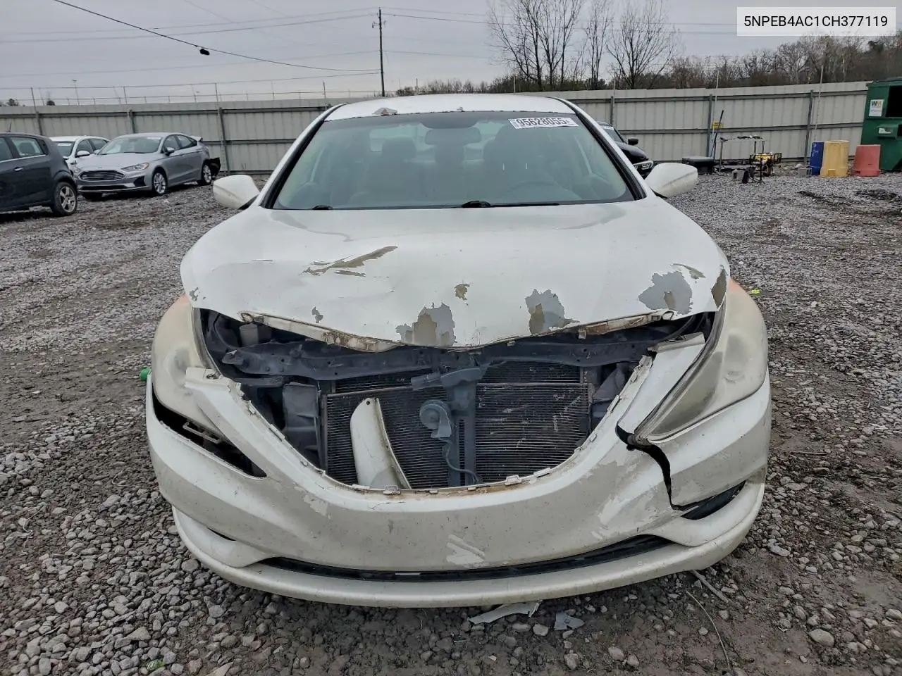 5NPEB4AC1CH377119 2012 Hyundai Sonata Gls