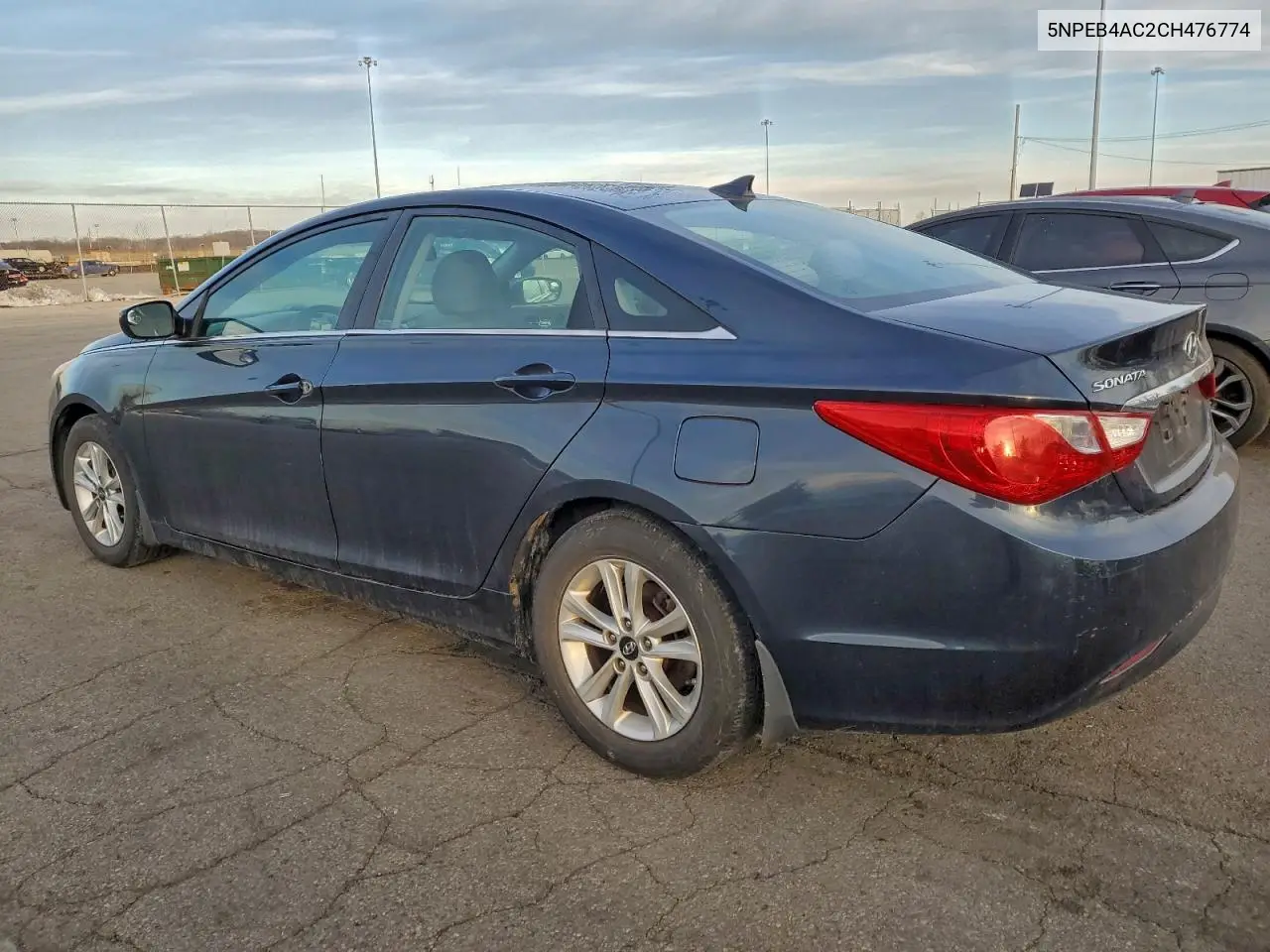 5NPEB4AC2CH476774 2012 Hyundai Sonata Gls