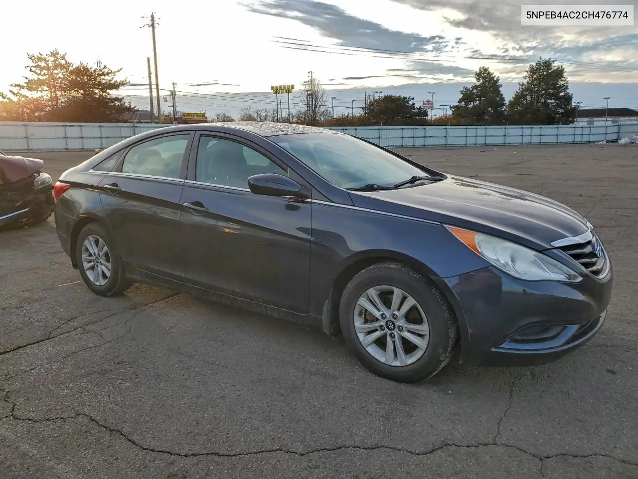 5NPEB4AC2CH476774 2012 Hyundai Sonata Gls