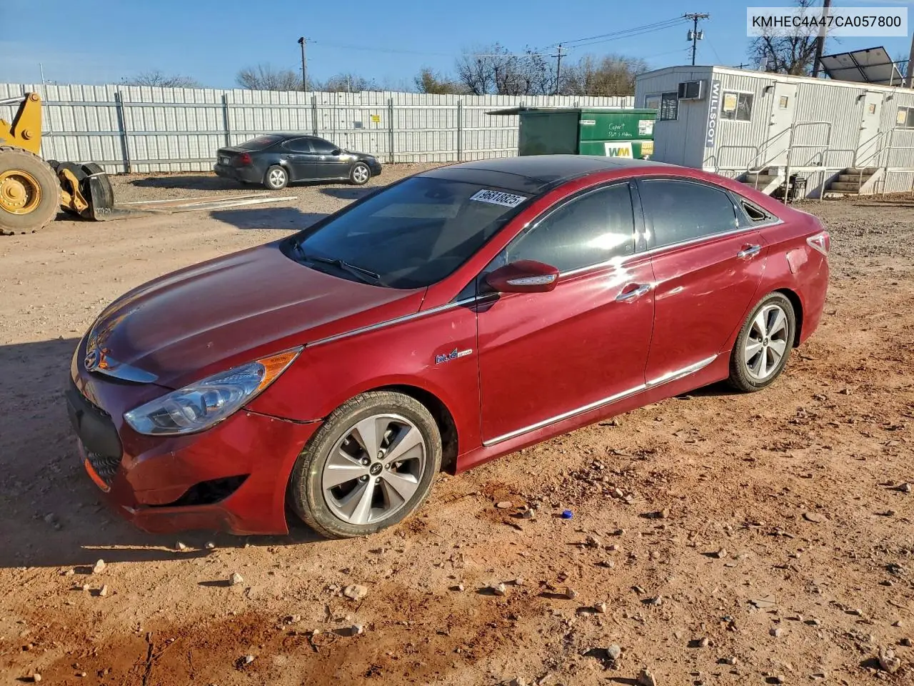 KMHEC4A47CA057800 2012 Hyundai Sonata Hybrid