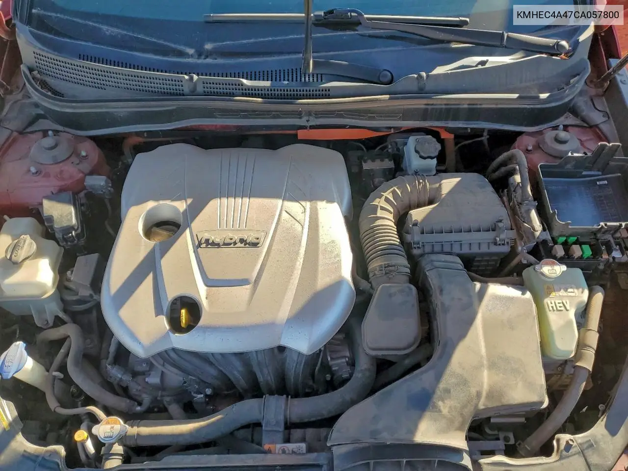 KMHEC4A47CA057800 2012 Hyundai Sonata Hybrid