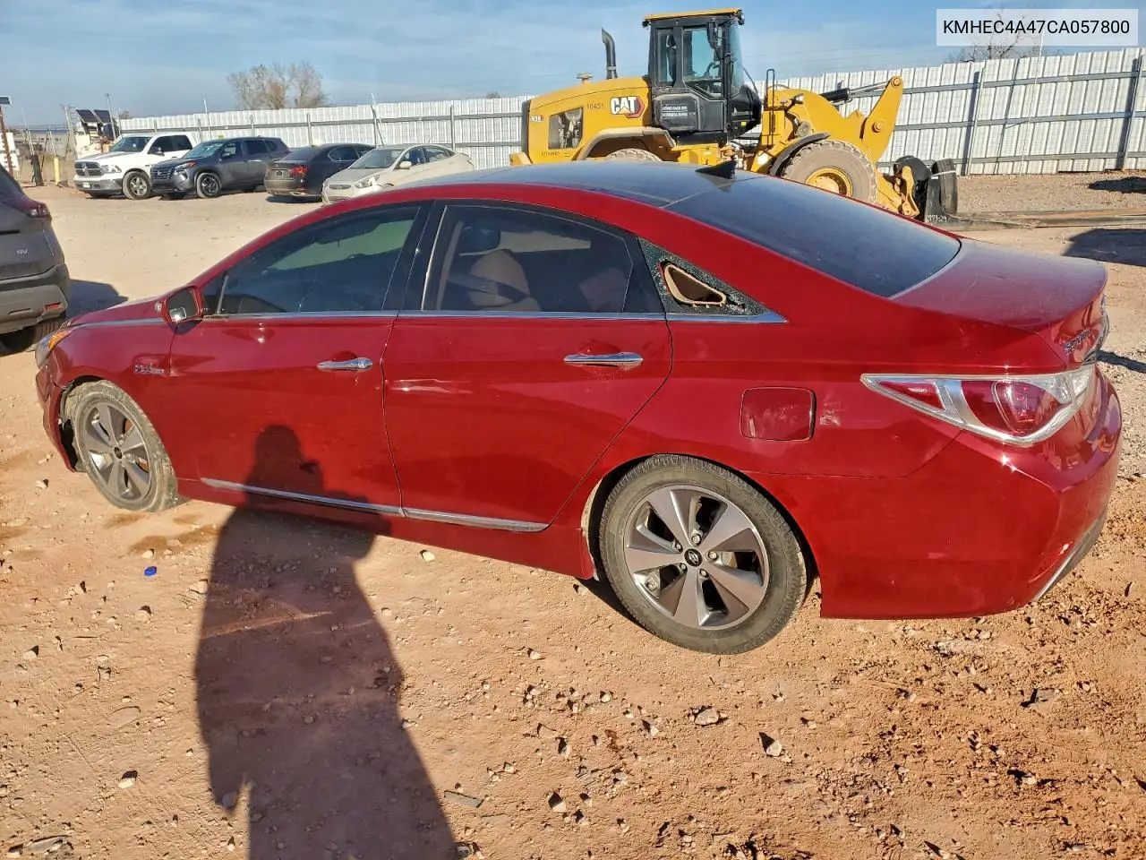 KMHEC4A47CA057800 2012 Hyundai Sonata Hybrid