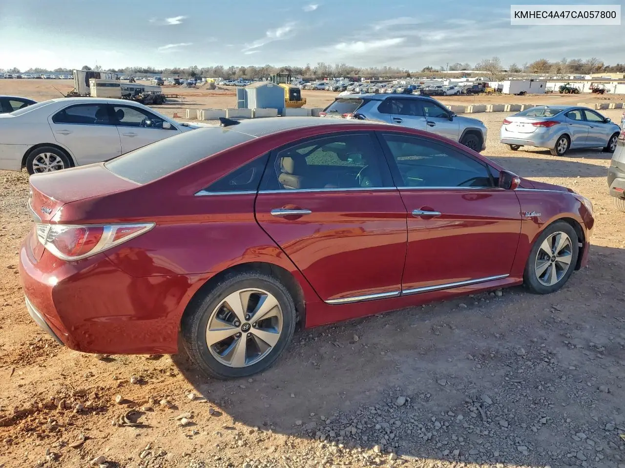 KMHEC4A47CA057800 2012 Hyundai Sonata Hybrid