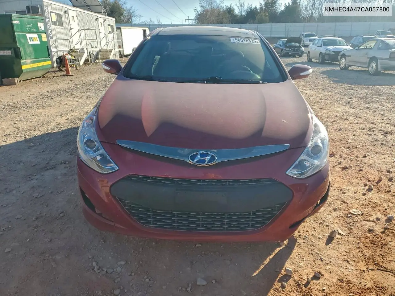 KMHEC4A47CA057800 2012 Hyundai Sonata Hybrid