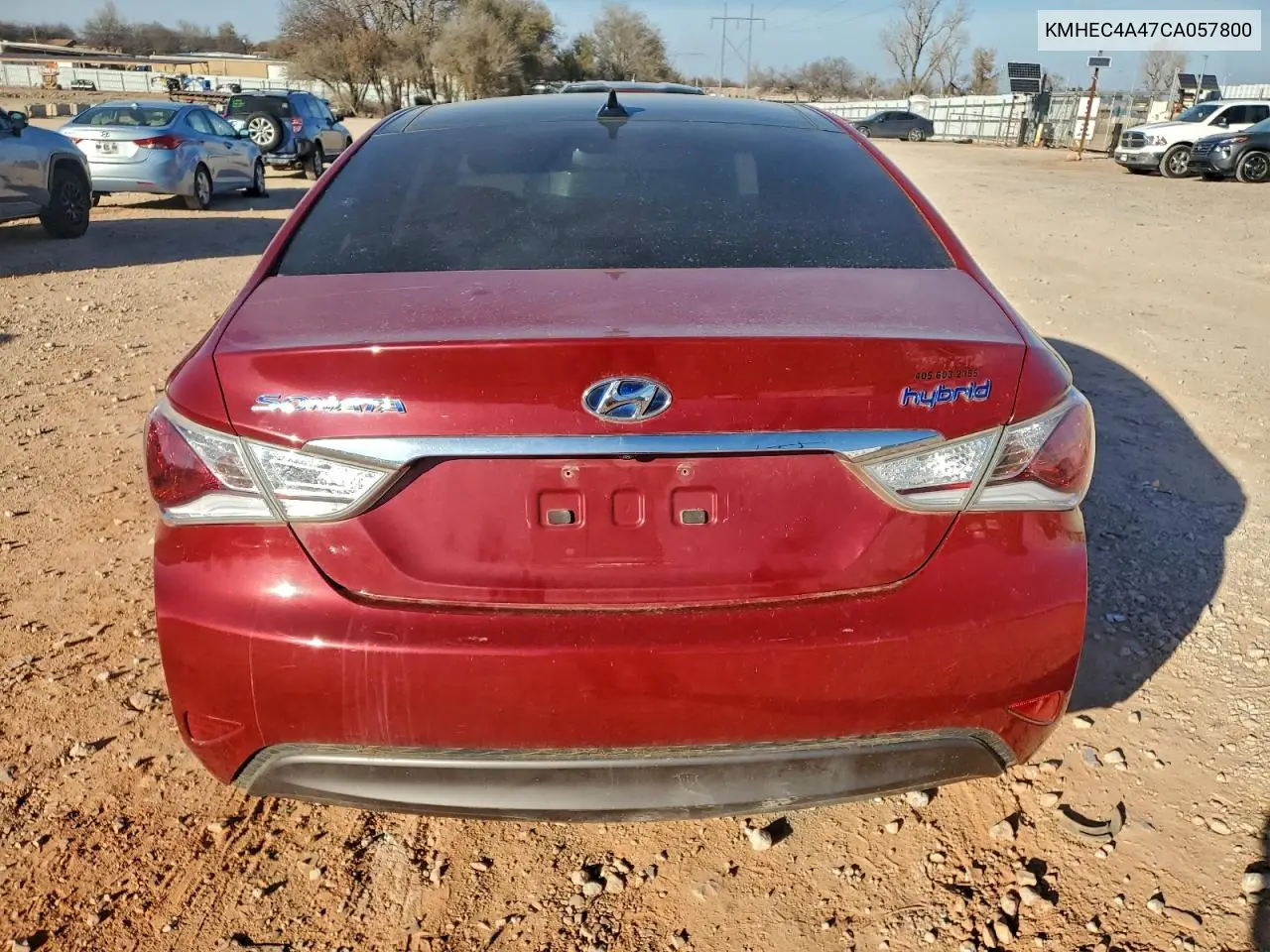 KMHEC4A47CA057800 2012 Hyundai Sonata Hybrid