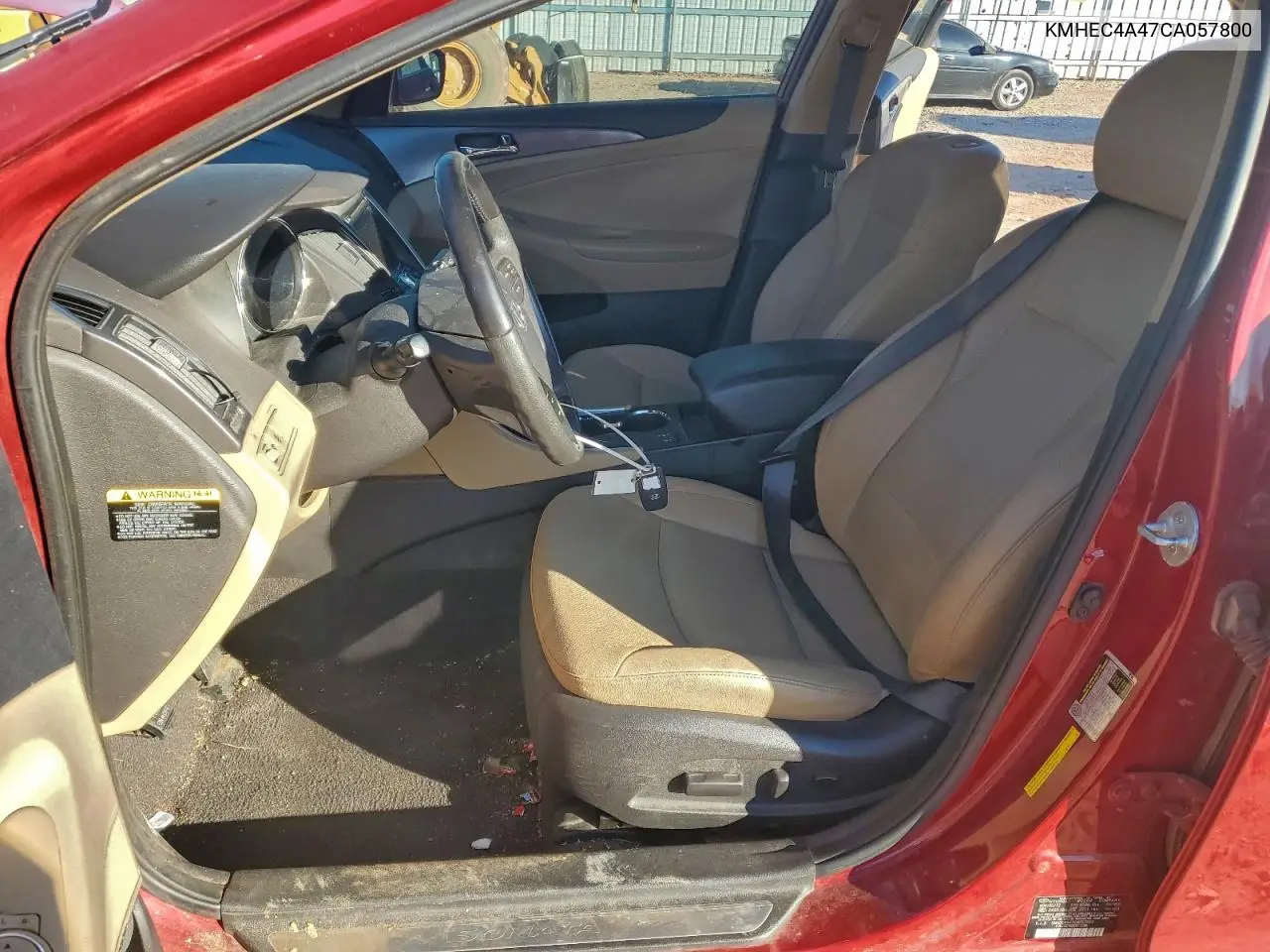 KMHEC4A47CA057800 2012 Hyundai Sonata Hybrid
