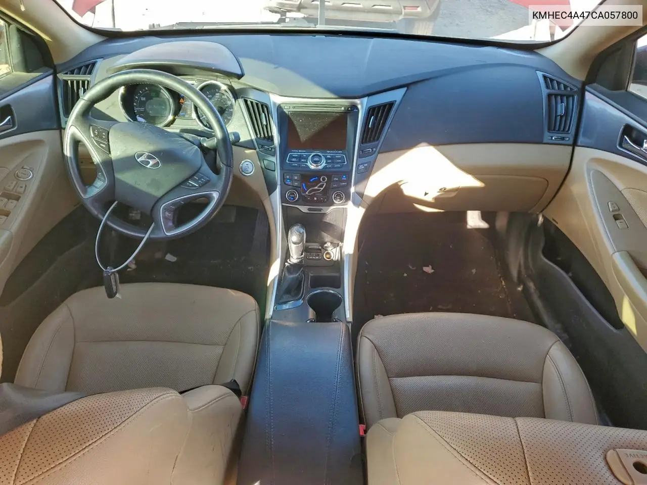 KMHEC4A47CA057800 2012 Hyundai Sonata Hybrid