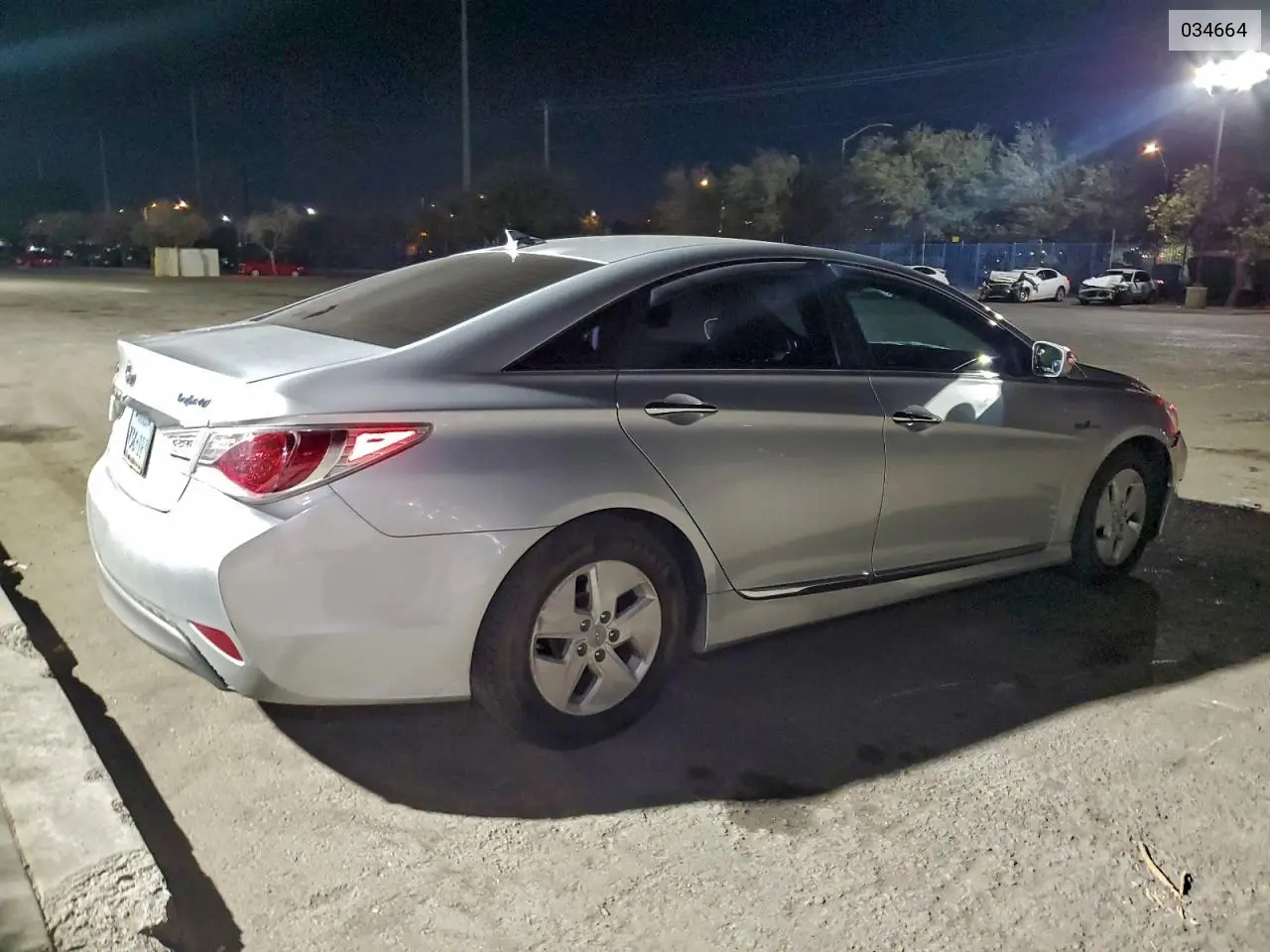 034664 2012 Hyundai Sonata Hybrid