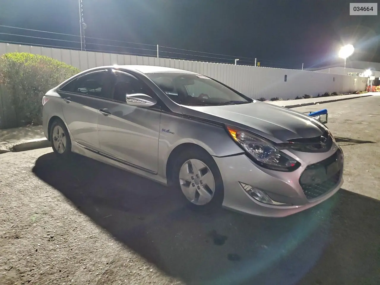 034664 2012 Hyundai Sonata Hybrid