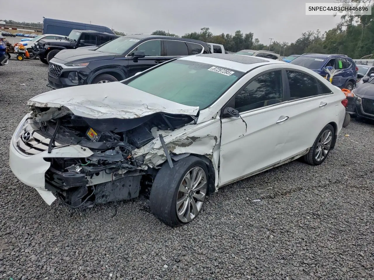 5NPEC4AB3CH446896 2012 Hyundai Sonata Se