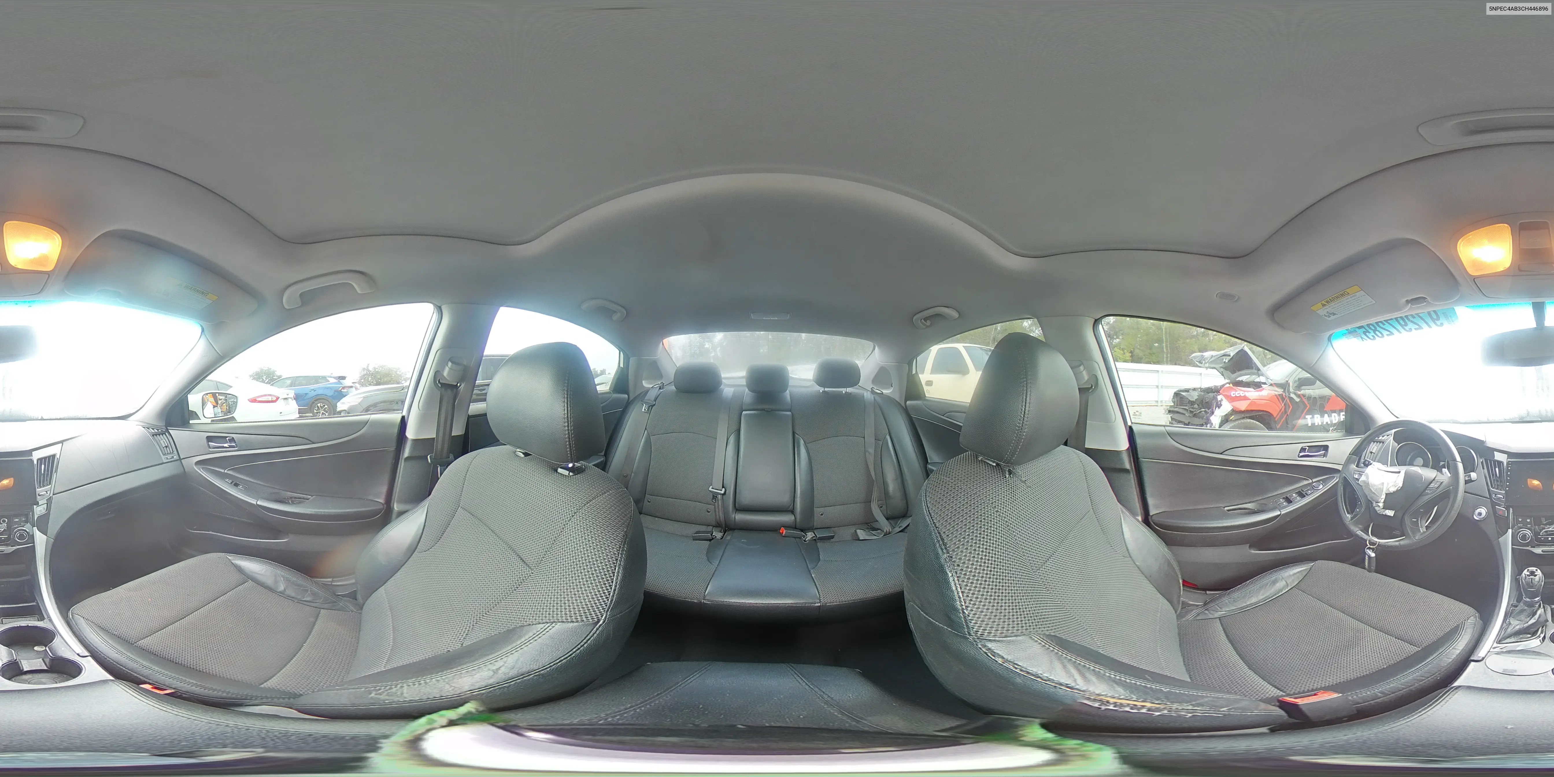 5NPEC4AB3CH446896 2012 Hyundai Sonata Se