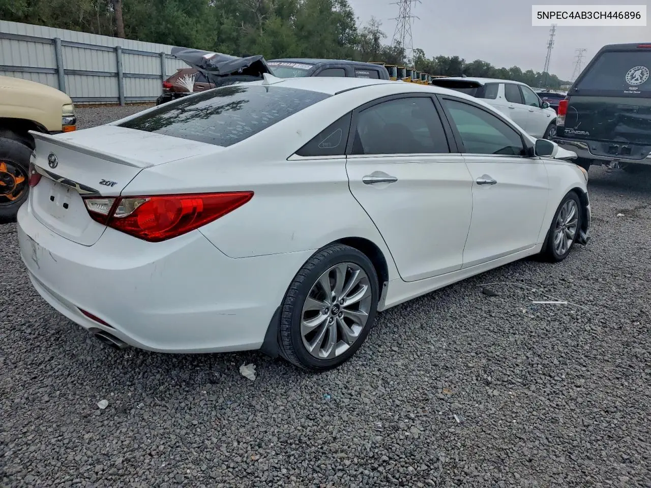 5NPEC4AB3CH446896 2012 Hyundai Sonata Se