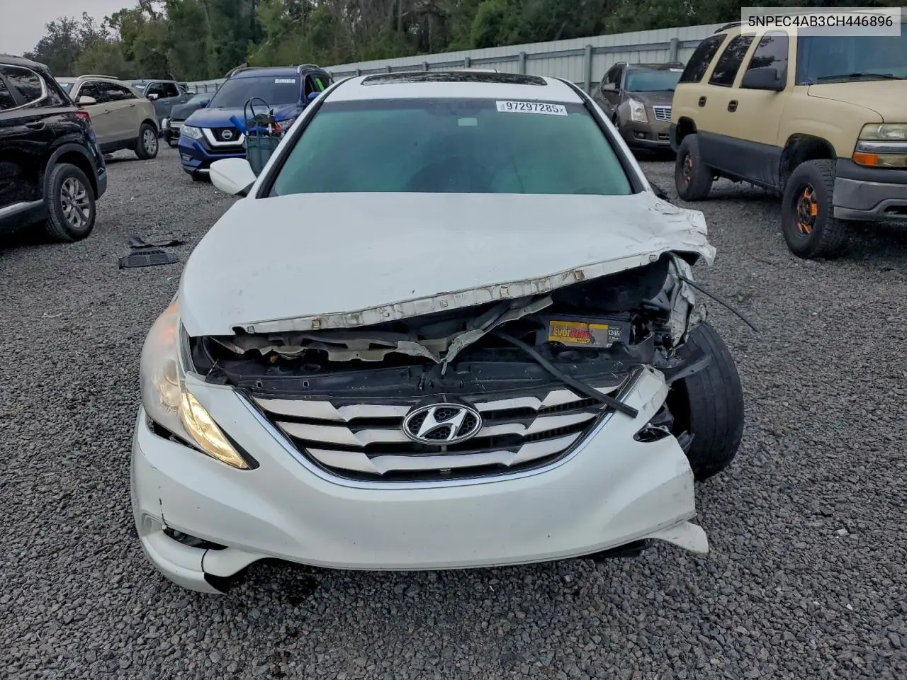 5NPEC4AB3CH446896 2012 Hyundai Sonata Se