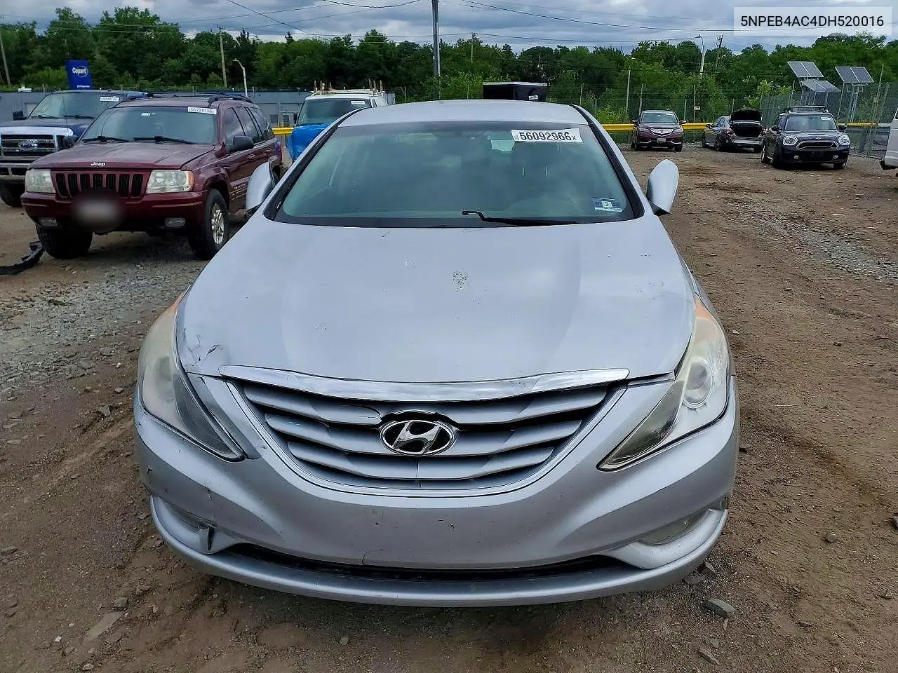 5NPEB4AC4DH520016 2013 Hyundai Sonata Gls