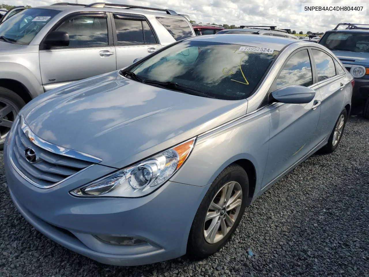 5NPEB4AC4DH804407 2013 Hyundai Sonata Gls